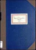 Registo da Correspondência Recebida de Diversas Autoridades